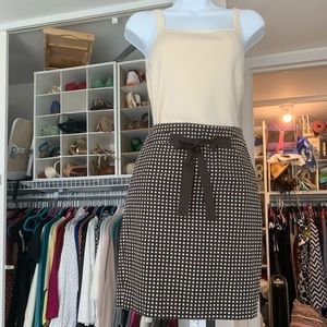 🌈 Brown & cream polka dot skirt (2 for $10 promo)